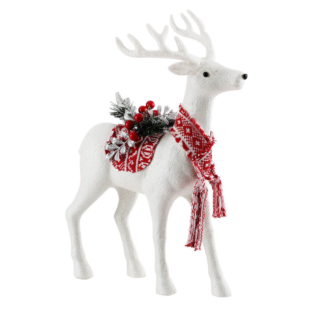 Jingle Jollys Christmas Reindeer 45cm Glitter Deer Ornaments Party Decorations-Occasions > Christmas > Christmas Decorations-PEROZ Accessories