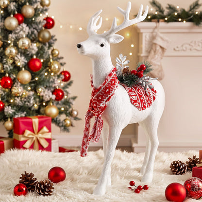 Jingle Jollys Christmas Reindeer 45cm Glitter Deer Ornaments Party Decorations-Occasions > Christmas > Christmas Decorations-PEROZ Accessories