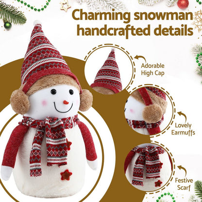 Jingle Jollys Christmas Snowman Handicraft Ornaments Party Decorations 45cm-Occasions > Christmas > Christmas Decorations-PEROZ Accessories