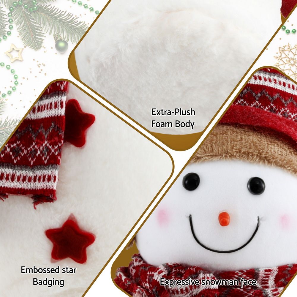 Jingle Jollys Christmas Snowman Handicraft Ornaments Party Decorations 45cm-Occasions > Christmas > Christmas Decorations-PEROZ Accessories