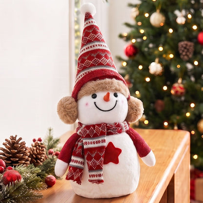Jingle Jollys Christmas Snowman Handicraft Ornaments Party Decorations 35cm-Occasions > Christmas > Christmas Decorations-PEROZ Accessories