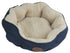 YES4PETS Washable Blue / Grey Fleece Soft Pet Dog Cat Bed-Medium-Pet Care > Dog Supplies > Dog Beds-PEROZ Accessories