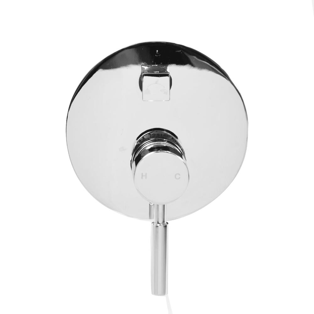 Chrome Shower Mixer Valves Wall Mounted-Shower Head-PEROZ Accessories