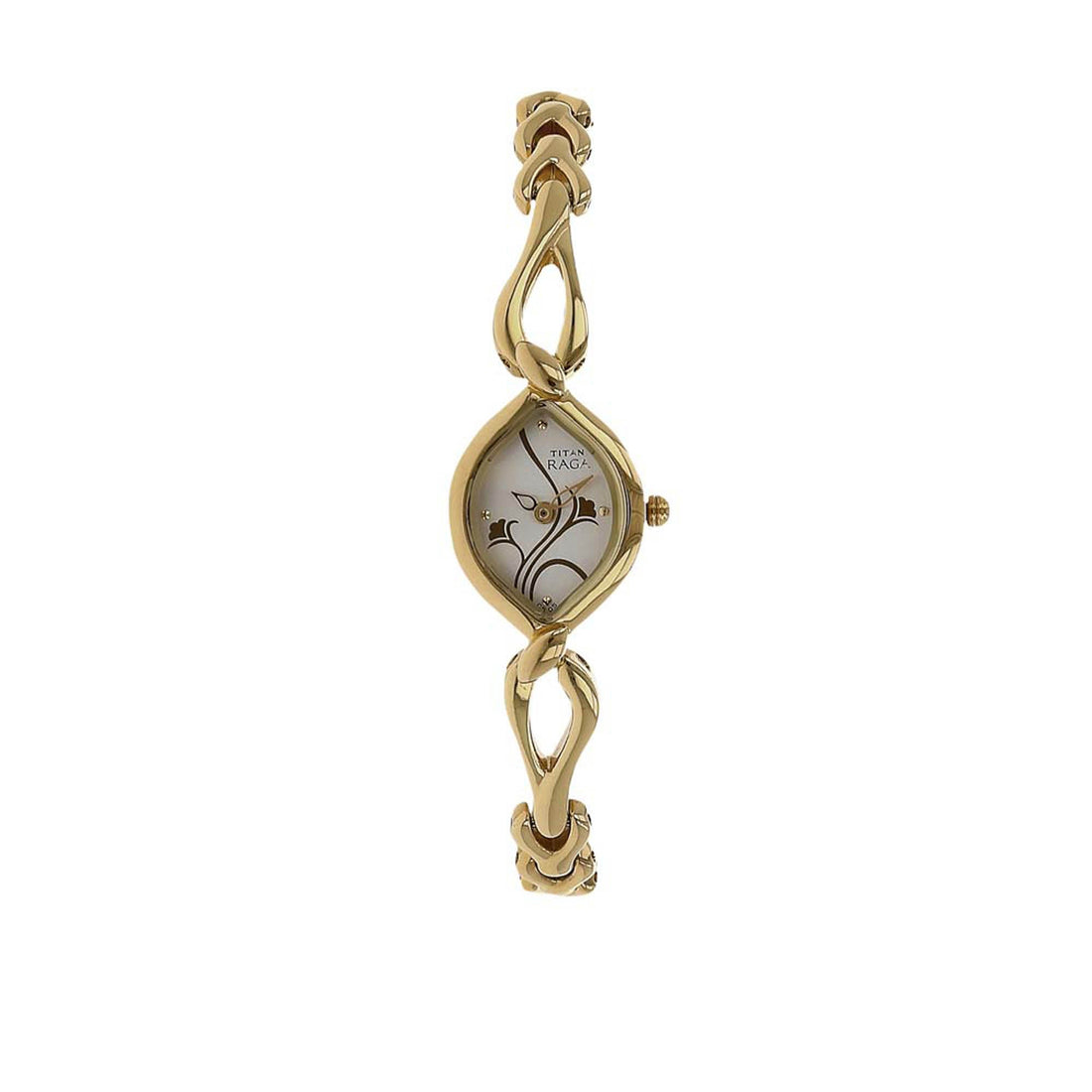Titan Raga Flora Silver Dial Analog Metal Strap watch for Women-PEROZ Accessories