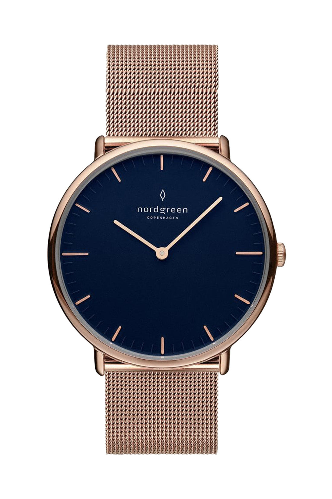 Nordgreen Native 32mm Rosegold Mesh Strap Watch-PEROZ Accessories