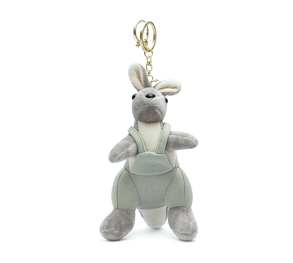 AUSTRALIAN SHEPHERD® Cute Plush Kangaroo Keyring-PEROZ Accessories