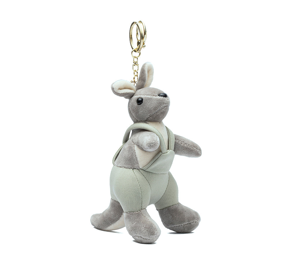 AUSTRALIAN SHEPHERD® Cute Plush Kangaroo Keyring-PEROZ Accessories