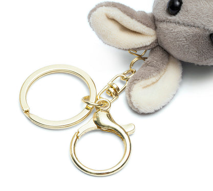 AUSTRALIAN SHEPHERD® Cute Plush Kangaroo Keyring-PEROZ Accessories