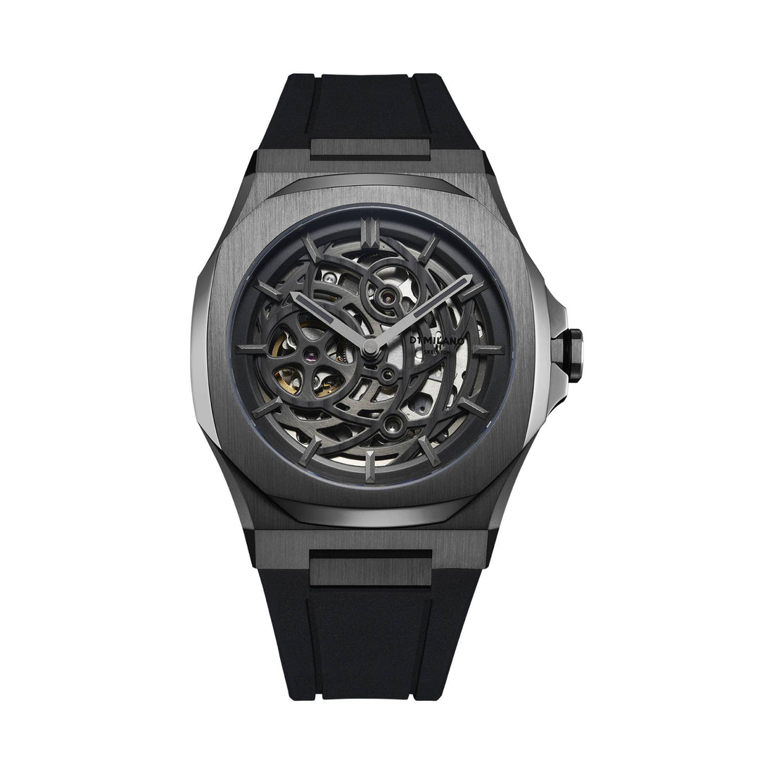 D1 Milano Gun Metal Automatic Watch-Automatic Watches-PEROZ Accessories