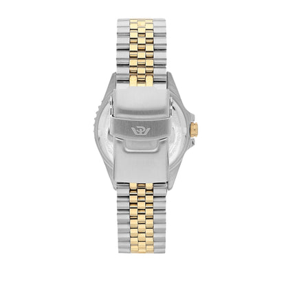 Philip Watch - Caribe Diving Two Tone Ladies Automatic Watch-Automatic Watches-PEROZ Accessories