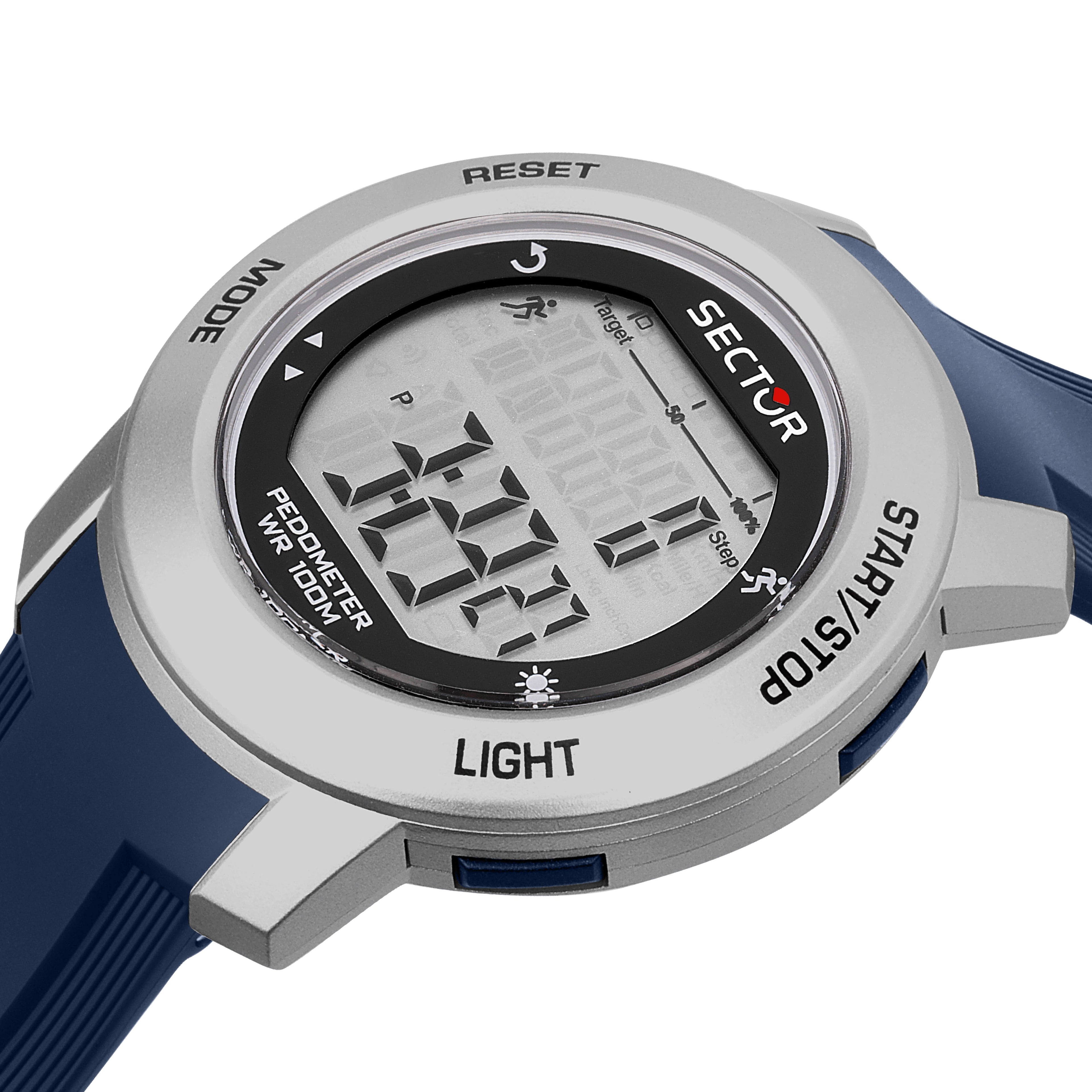 Sector EX-37 Blue Digital Watch-PEROZ Accessories