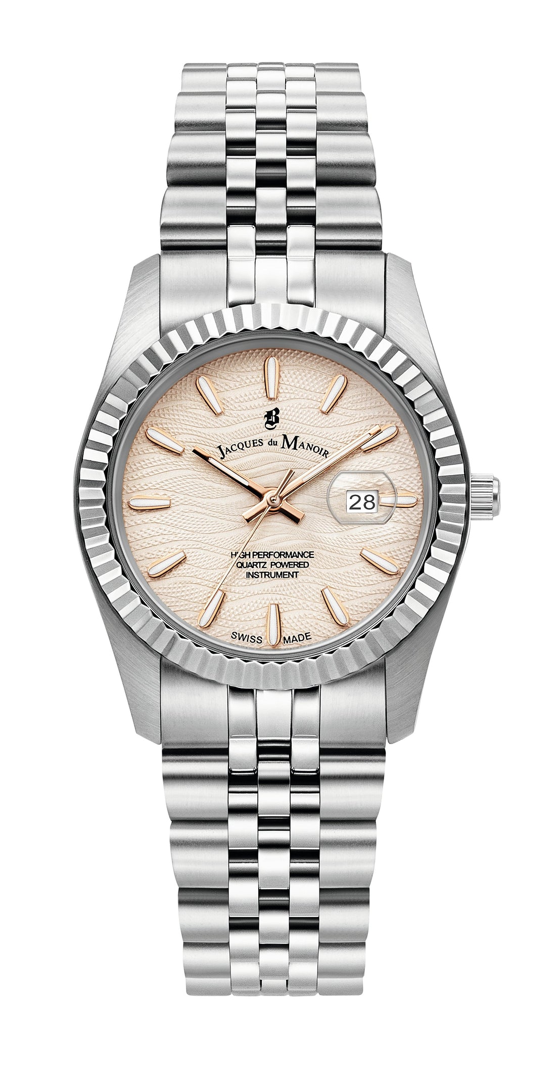 Jacques Du Manoir Swiss Inspiration Passion Stainless Steel Watch-PEROZ Accessories