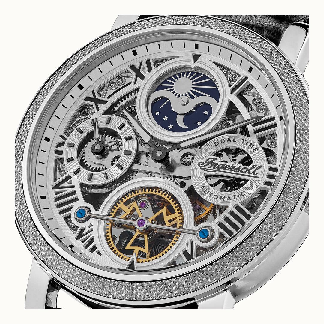 Ingersoll The Row Silver Watch-PEROZ Accessories