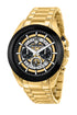 Maserati Traguardo 45mm Chronograph Gold Stainless Steel Strap Watch-PEROZ Accessories