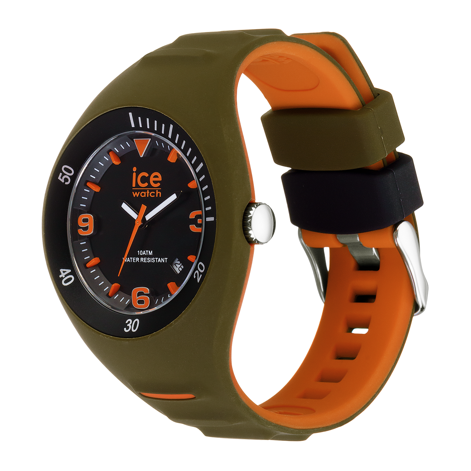 Pierre Leclercq Khaki orange - Medium-PEROZ Accessories