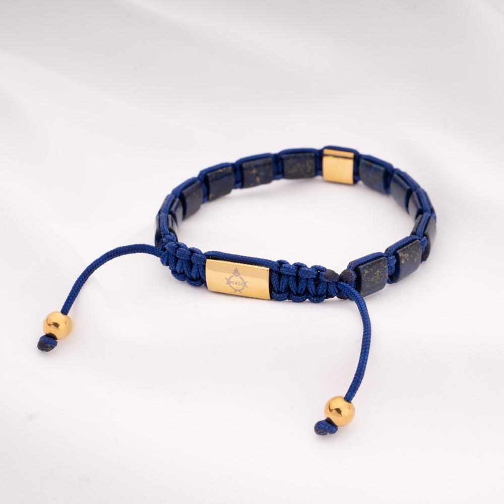 PEROZ Australia | Blue Lapis Beaded Bracelet