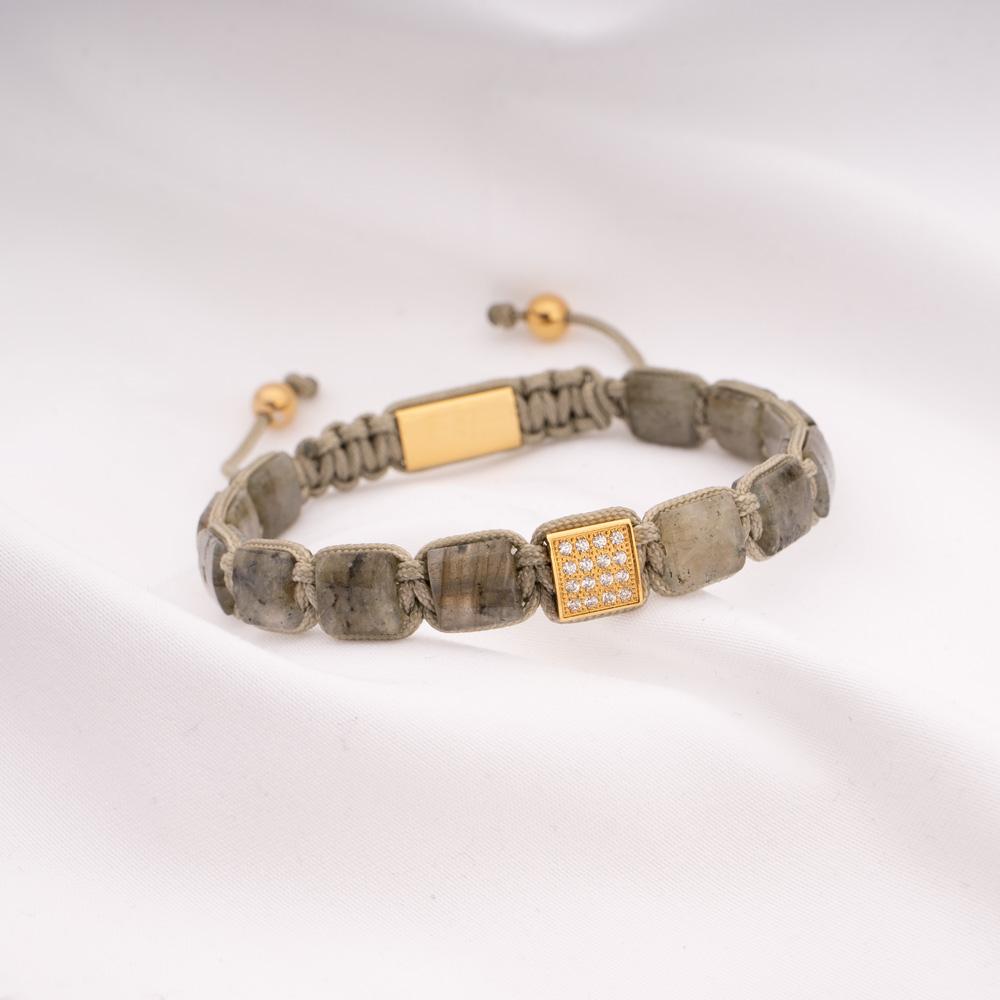 Peroz Accessories - Labradorite Bead Bracelet