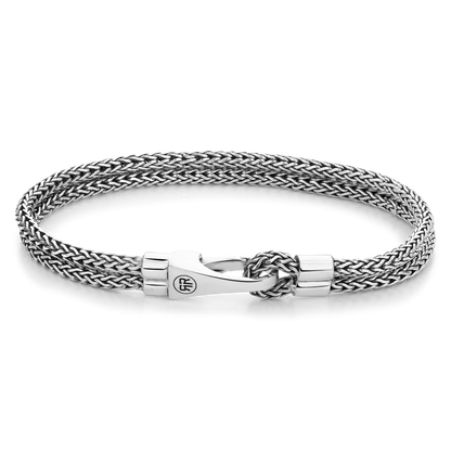 Rebel and Rose Double Hooked Small Bracelet-PEROZ Accessories