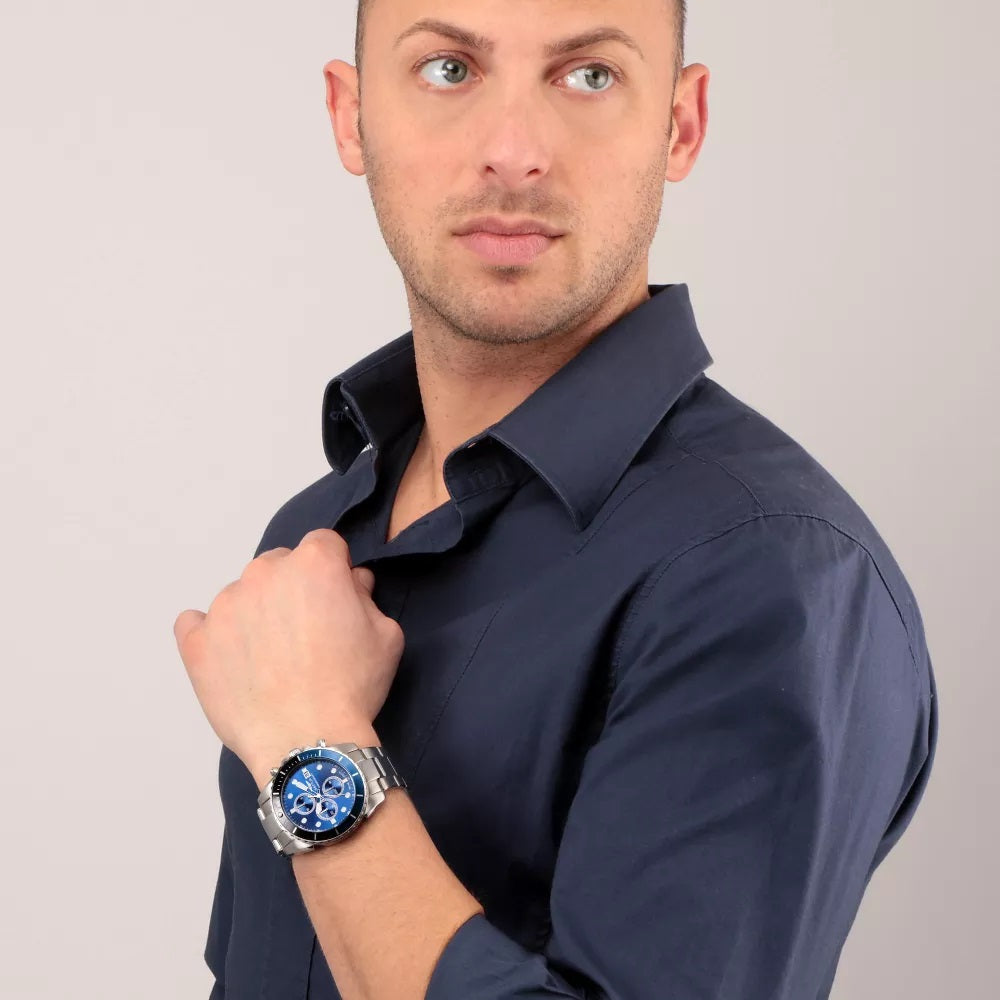 Sector 450 Blue Dial Chronograph-PEROZ Accessories