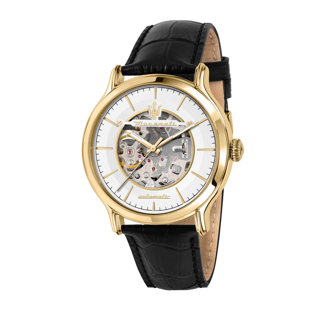 Maserati Epoca 45mm Skeleton Automatic Watch-PEROZ Accessories