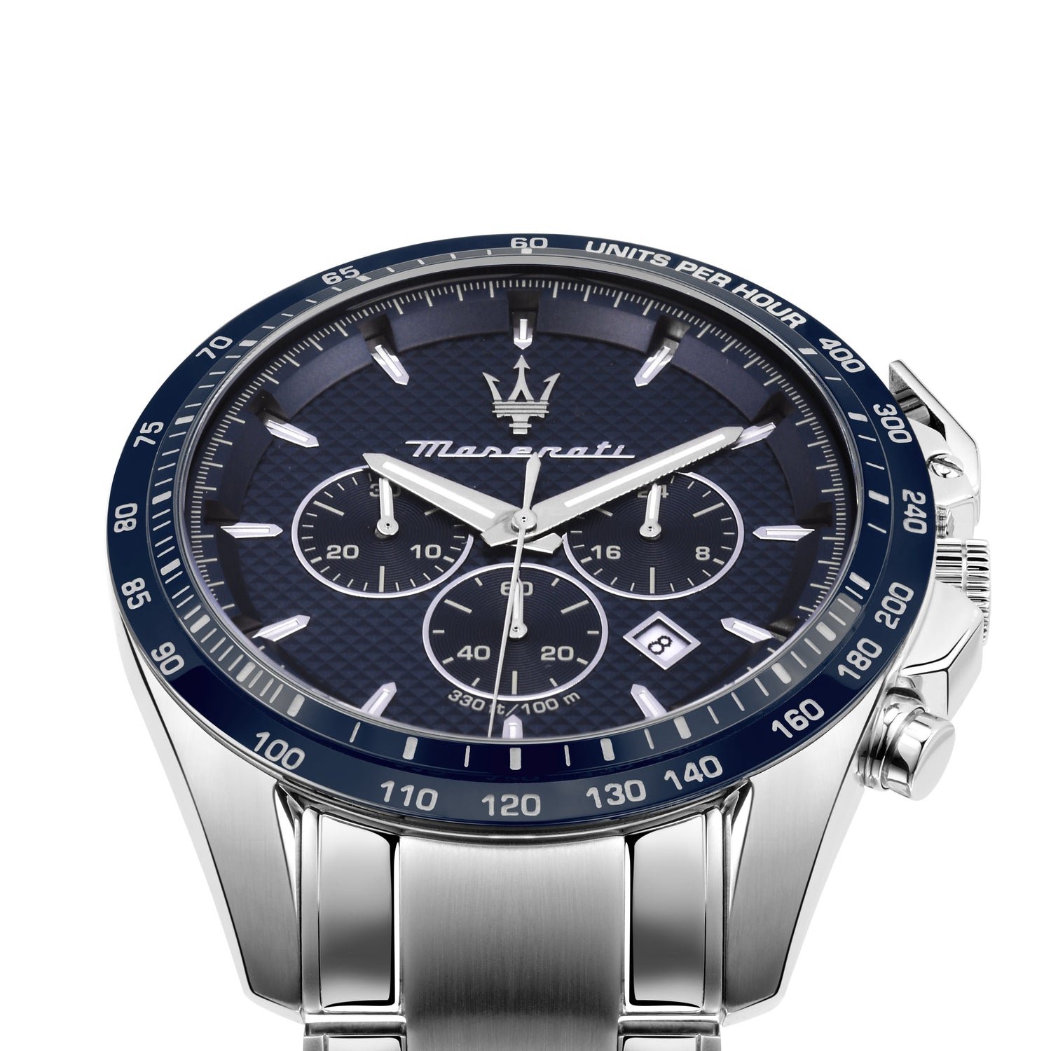 Maserati Traguardo 45mm Stainless Steel Chronograph Watch-PEROZ Accessories