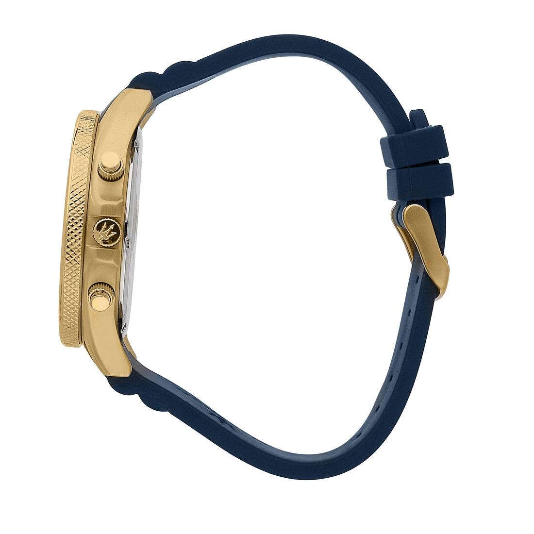 Maserati Sfida 44mm Blue Gold Chronograph Watch-PEROZ Accessories