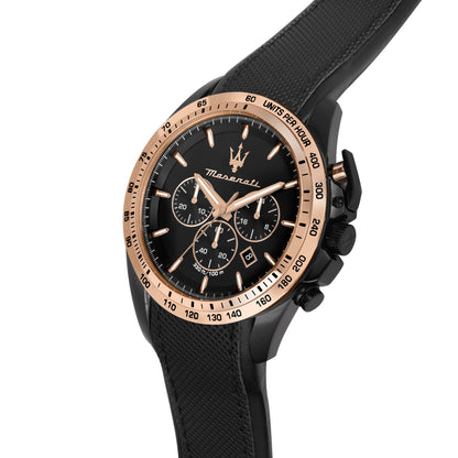 Maserati Epoca 42mm Black Chronograph-PEROZ Accessories