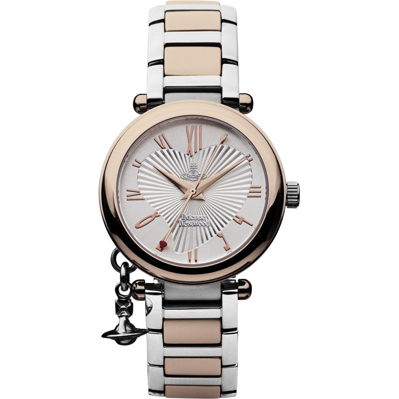 Vivienne Westwood Orb Watch Rose Gold Two Tone-PEROZ Accessories