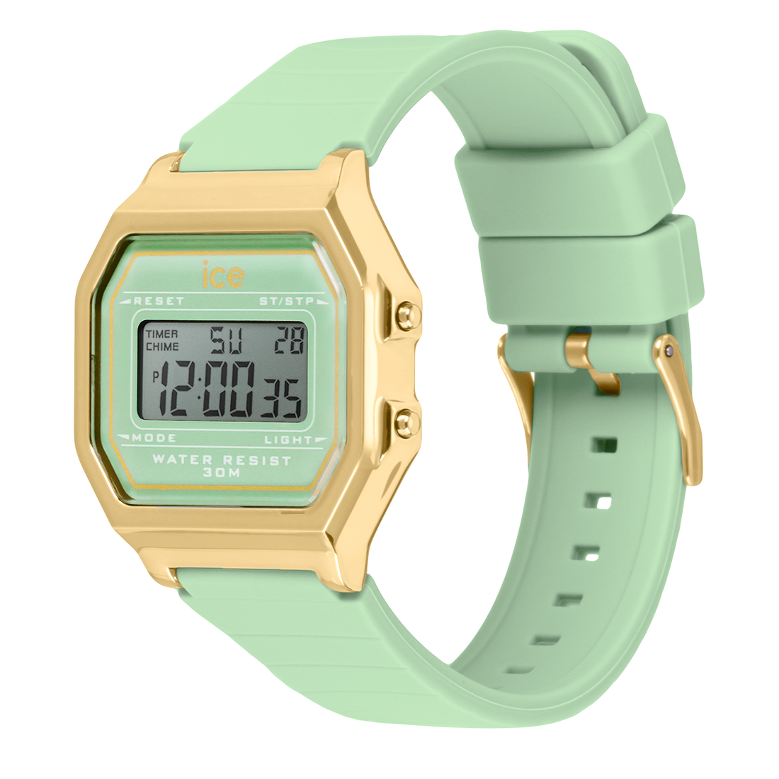ICE digit retro - Lagoon green-PEROZ Accessories