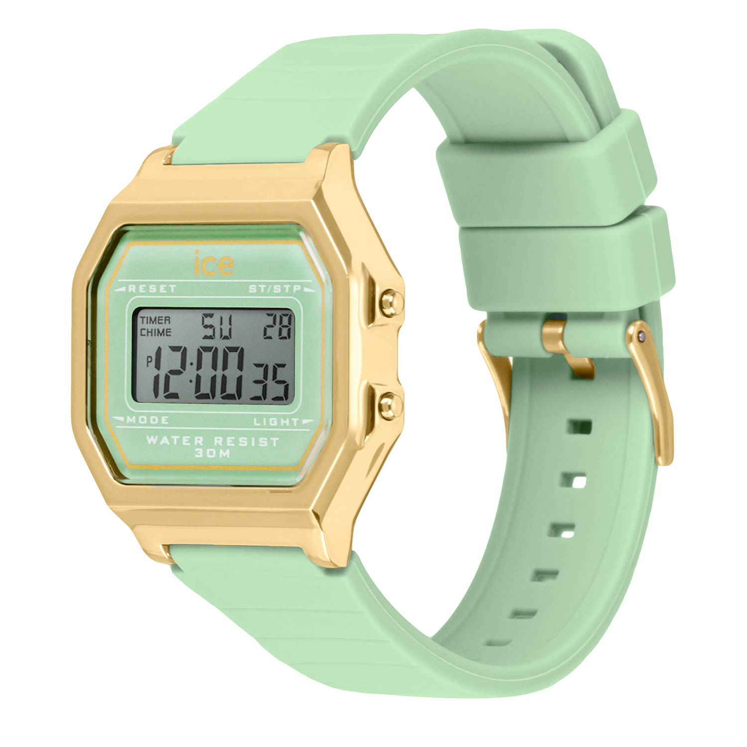 ICE digit retro - Lagoon green-PEROZ Accessories