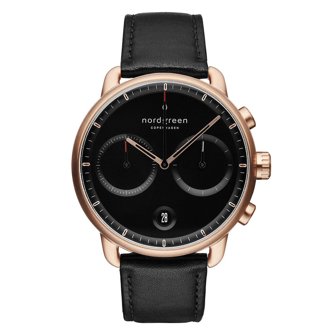 Nordgreen Pioneer 42mm Black Watch-PEROZ Accessories