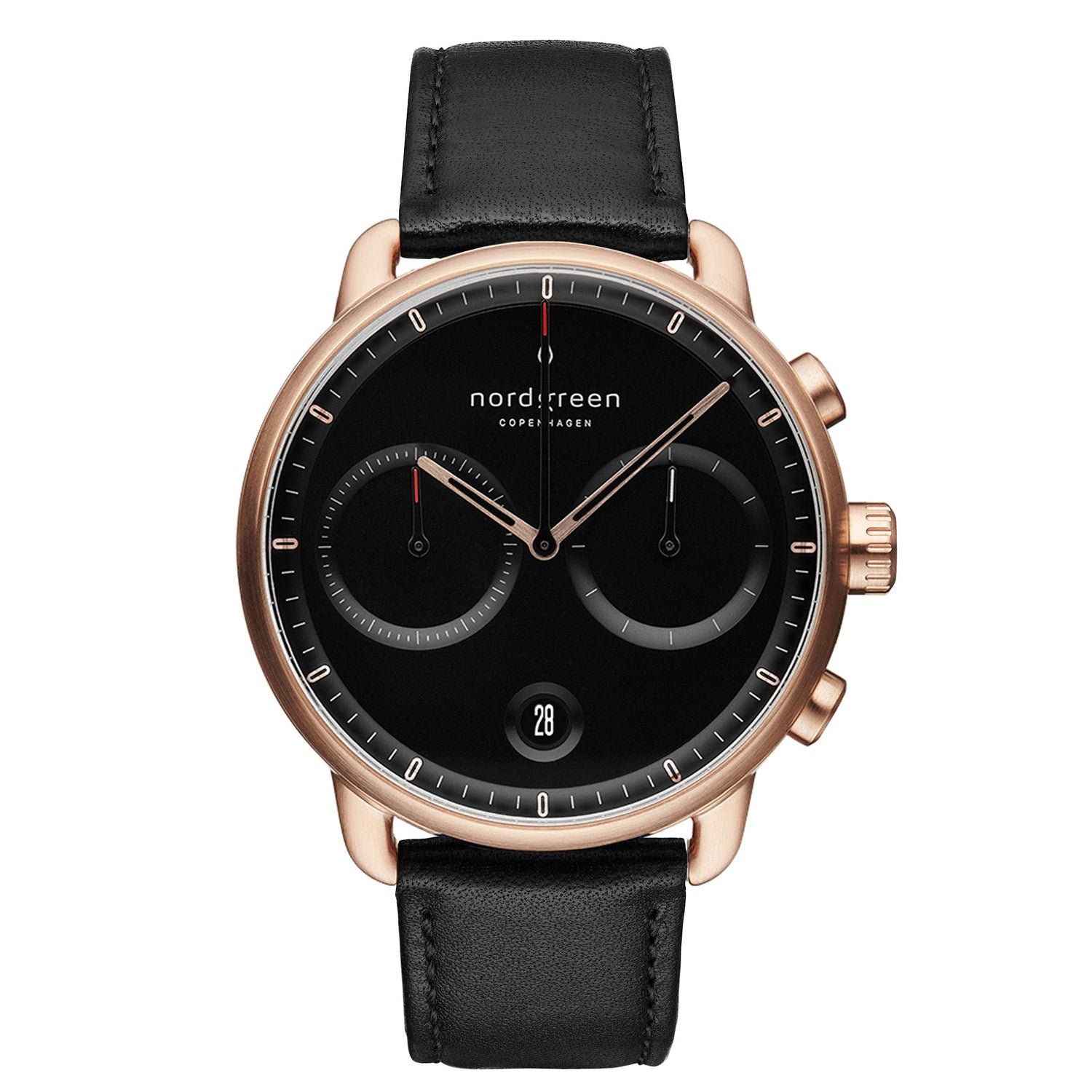 Nordgreen Pioneer 42mm Black Watch-PEROZ Accessories