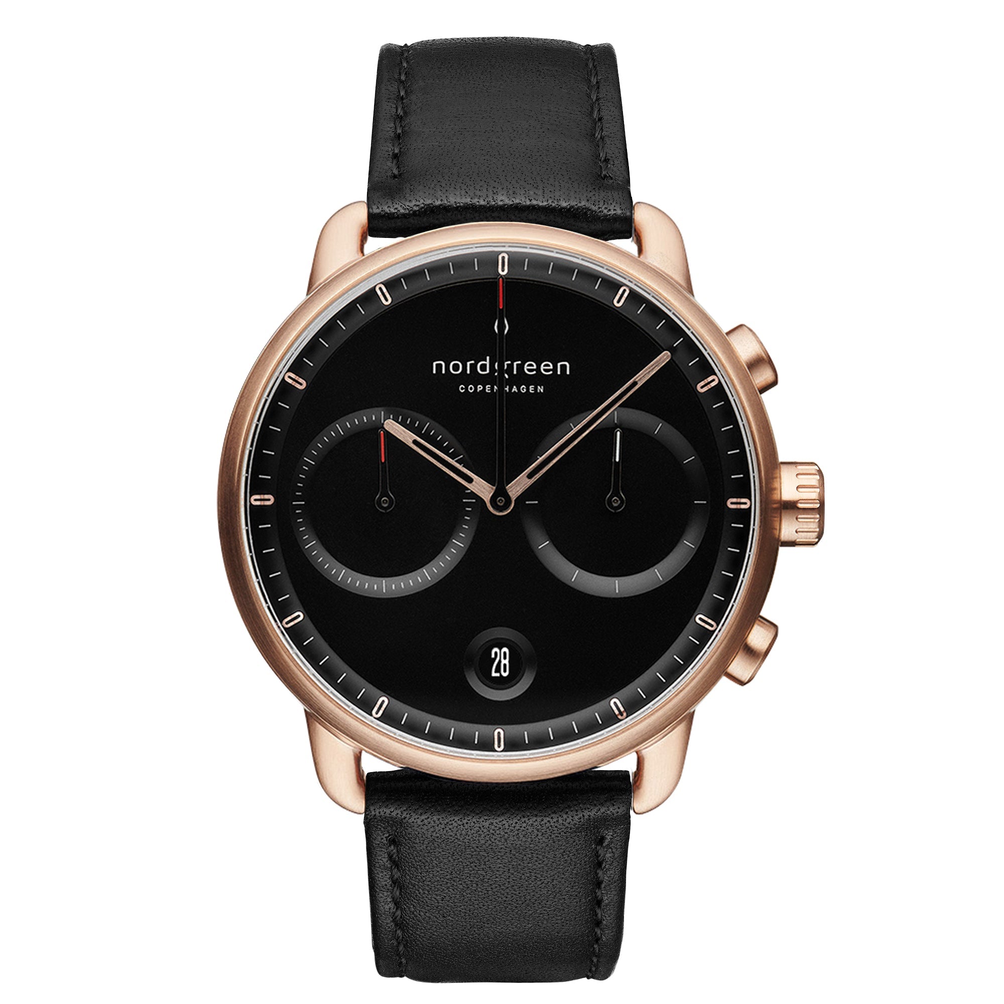 Nordgreen Pioneer 42mm Black Watch-PEROZ Accessories