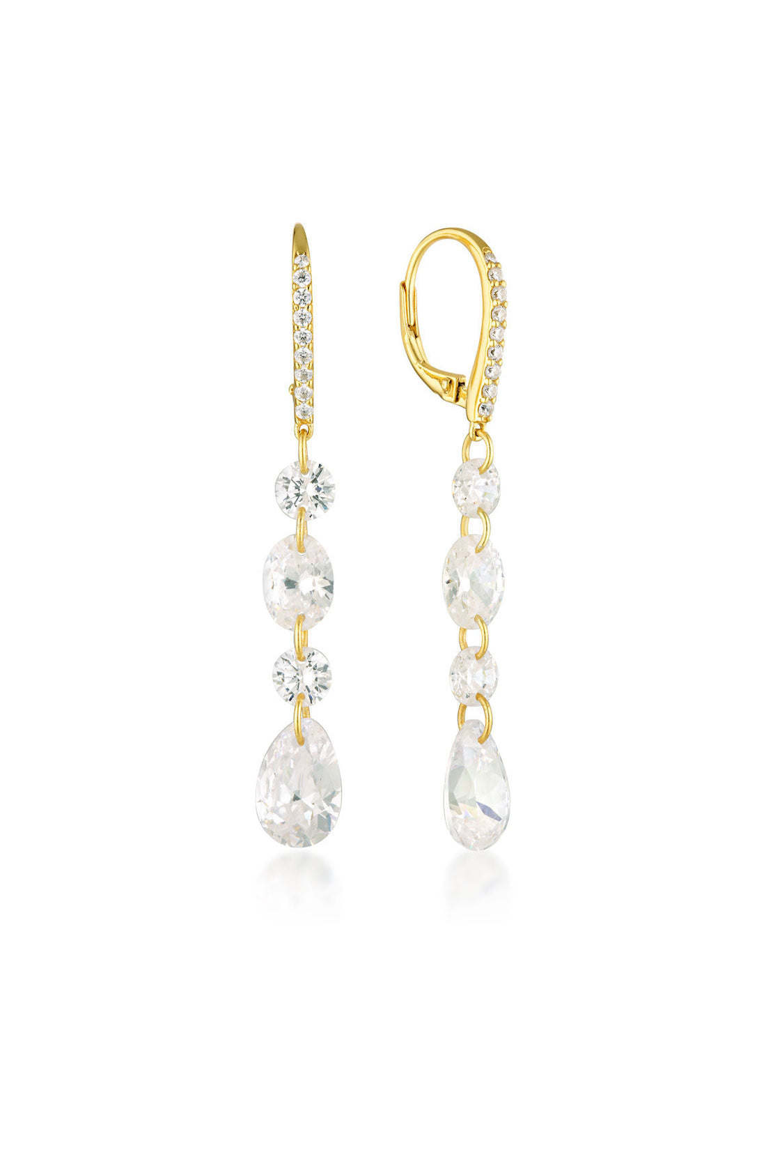 MIRAGE OLGA EARRINGS GOLD-PEROZ Accessories