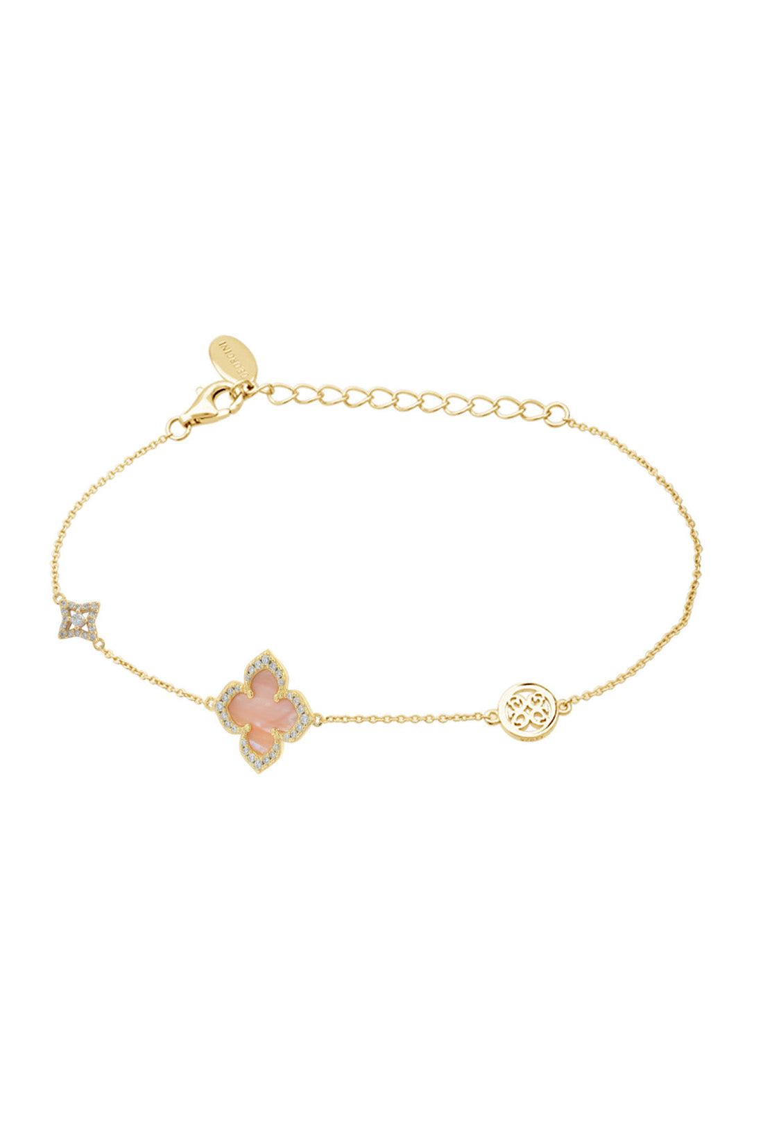 SYDNEY SOIRÉE FAIRWATER MOTHER OF PEARL BRACELET GOLD-PEROZ Accessories