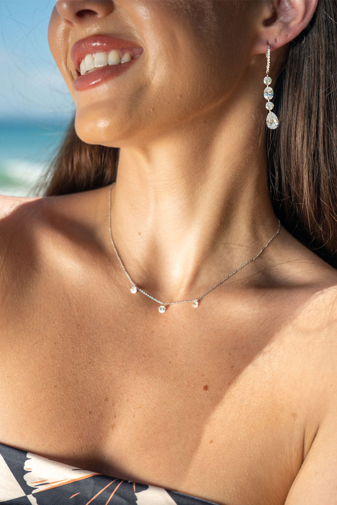 MIRAGE ETHEREAL NECKLACE SILVER-PEROZ Accessories