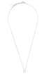 OPAL GLOW BLUE CREATED OPAL CIRCLE PENDANT SILVER-PEROZ Accessories