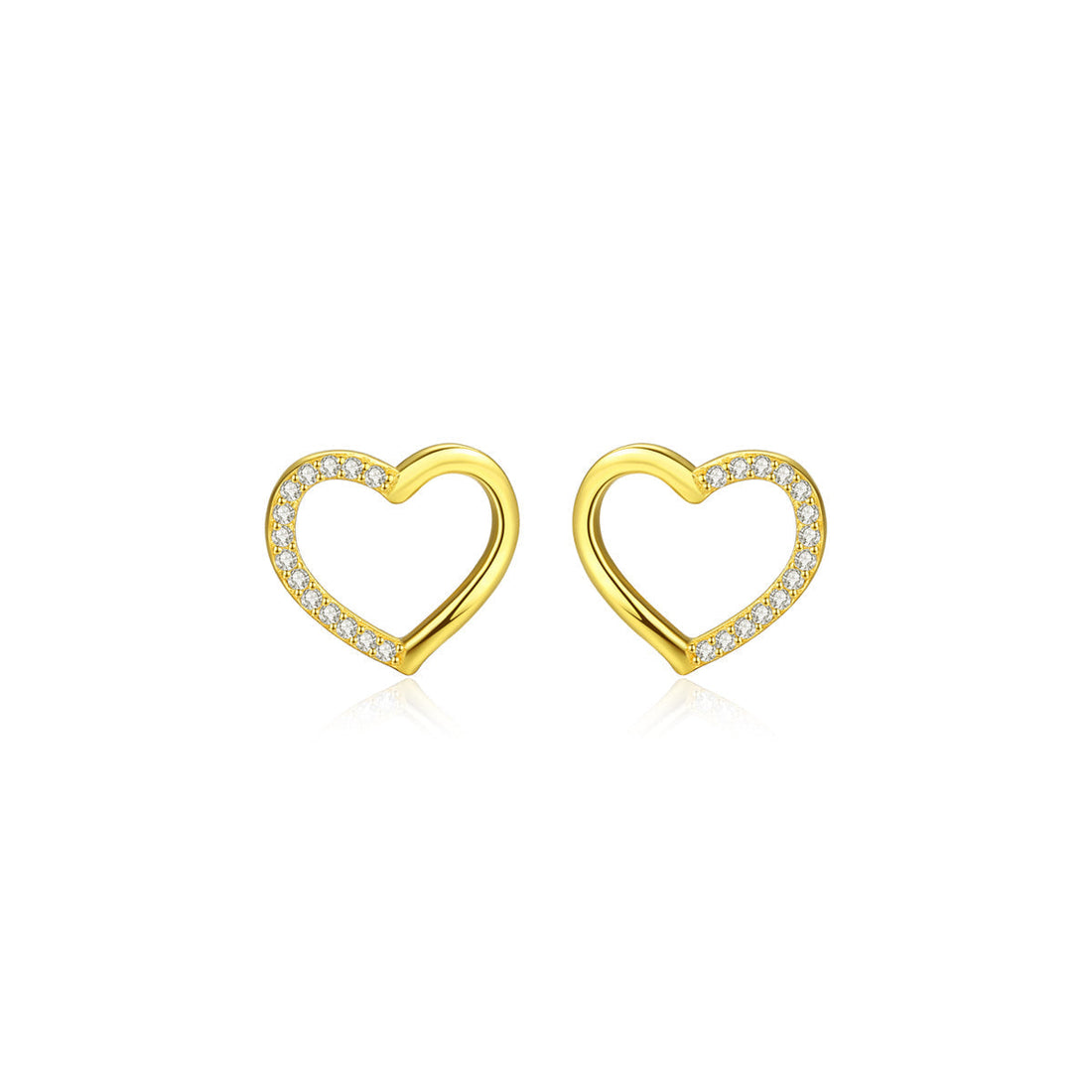 Amie Gold Stud Earrings for Women | PEROZ Accessories