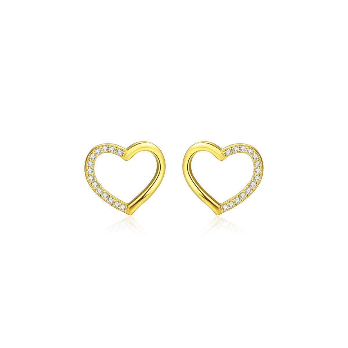 Amie Gold Stud Earrings for Women | PEROZ Accessories