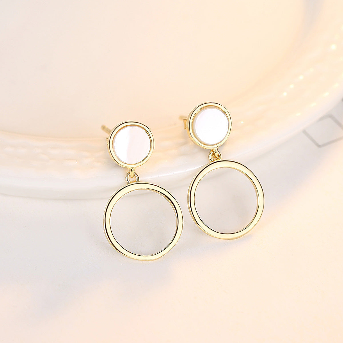 Natalie Drop Earrings for Women - 18k Gold Plated | PEROZ Australia