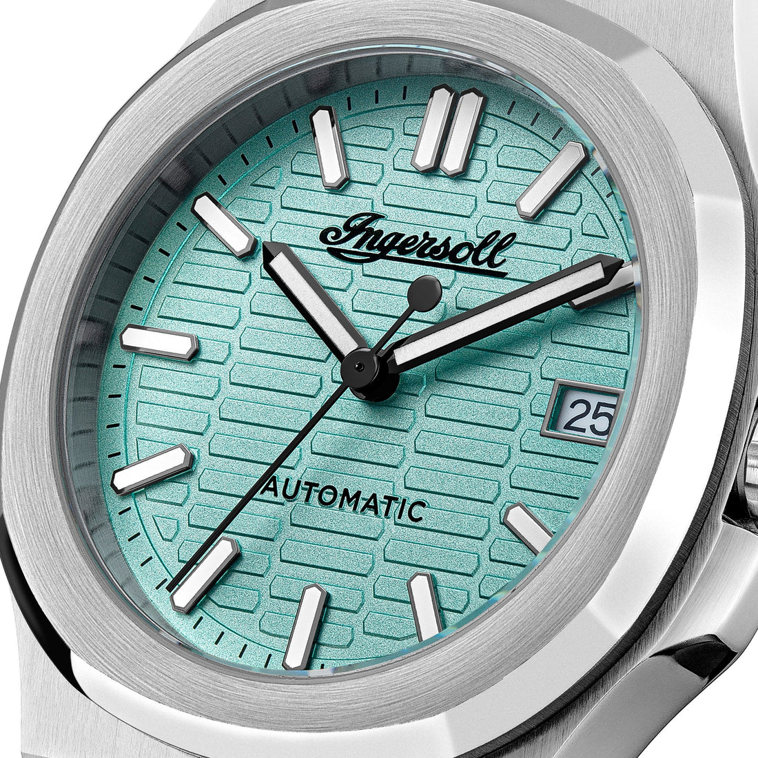 Ingersoll The Catalina Light Blue Dial Stainless Steel Bracelet Watch-PEROZ Accessories