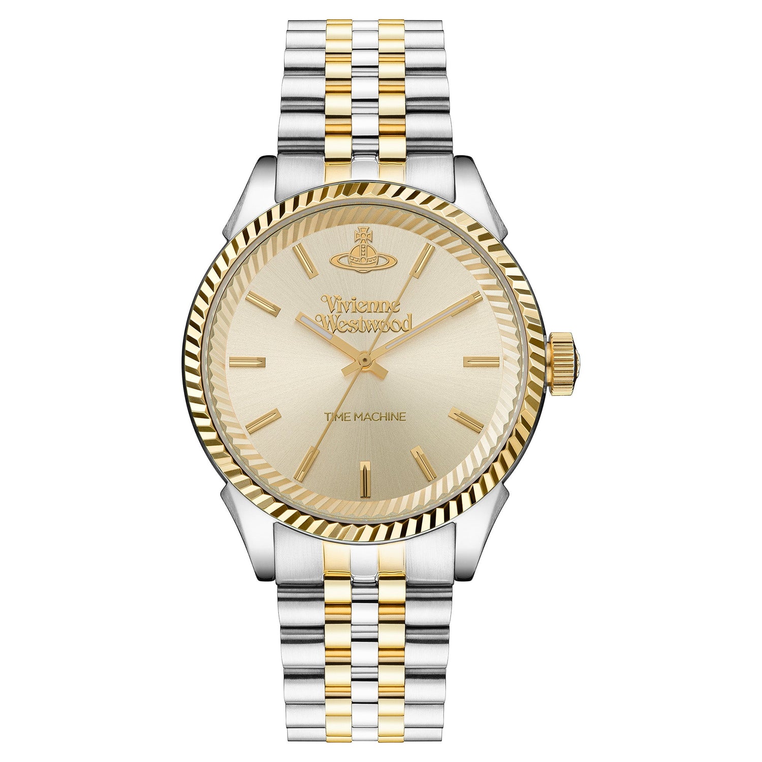 Vivienne Westwood Seymour Homme Watch Gold Dial-PEROZ Accessories