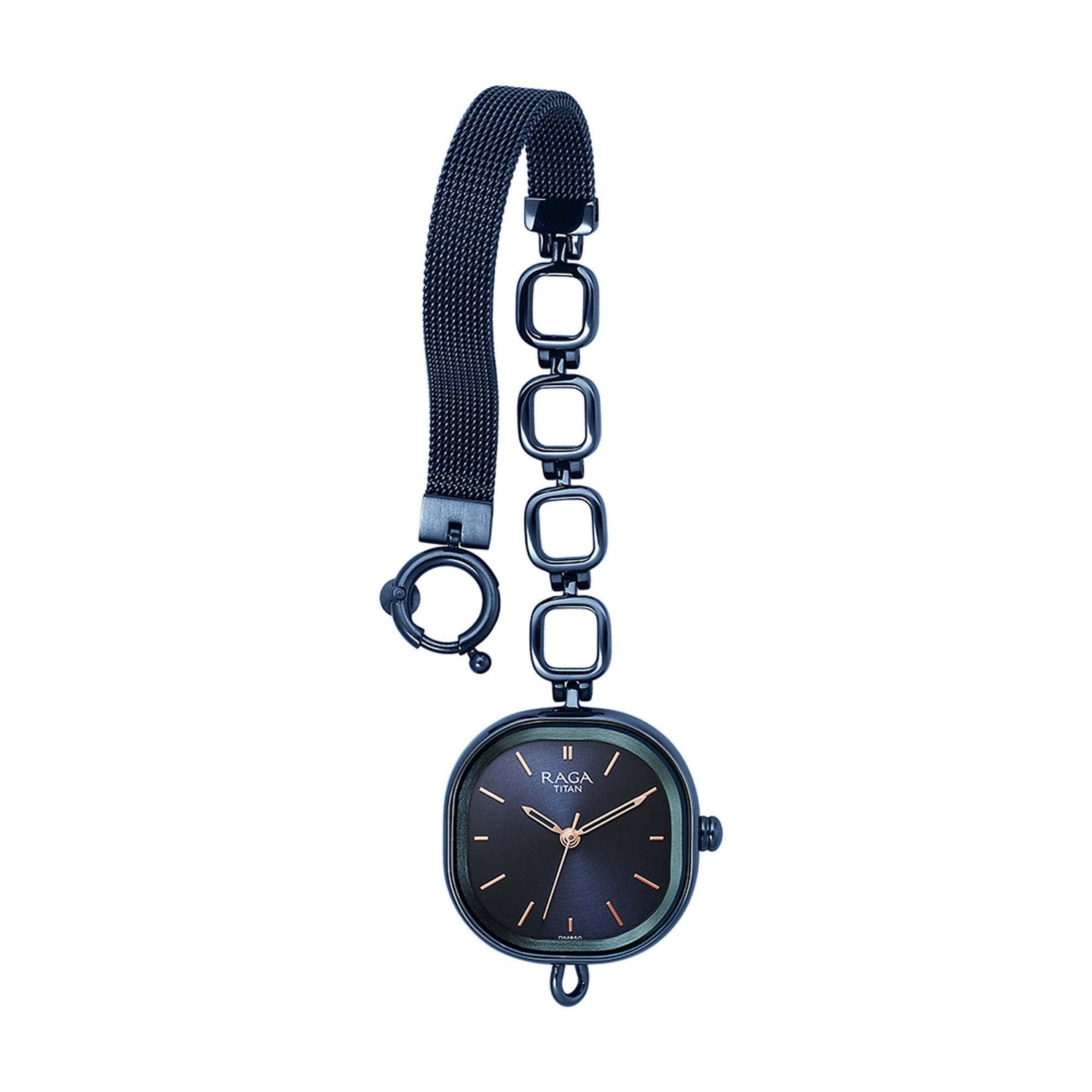 Titan Raga Delight Blue Dial Analogue Metal Strap Watch for Women-PEROZ Accessories