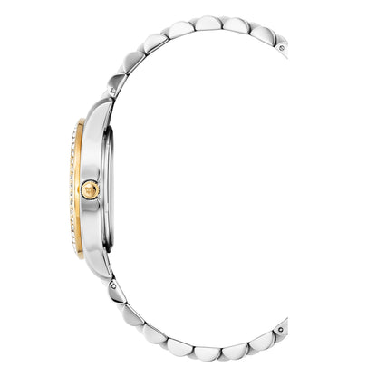 Jacques Du Manoir Swiss Inspiration Glamour Two Tone Watch-PEROZ Accessories