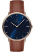 Nordgreen Native 40mm Brown Leather Strap Watch-PEROZ Accessories