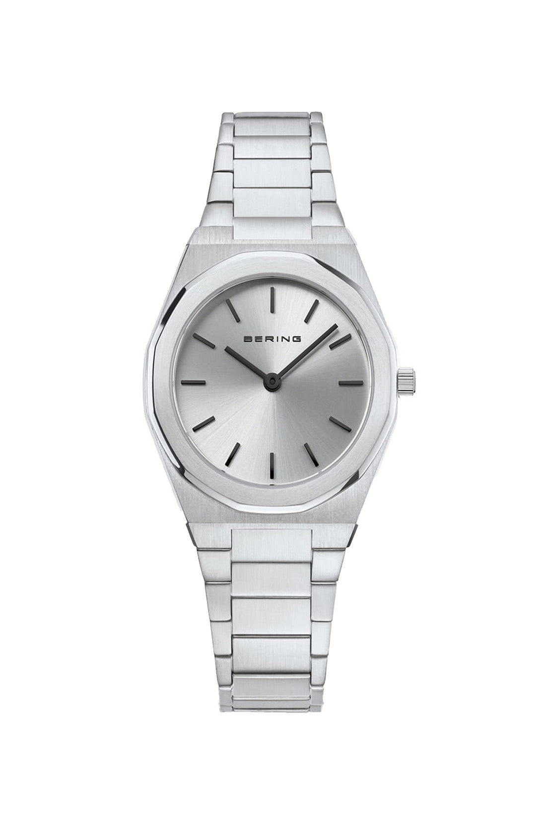 Bering Ladies Classic Polished 32mm Silver Strap Watch-PEROZ Accessories
