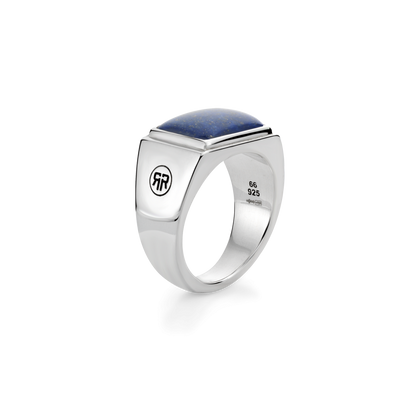 Rebel and Rose Ring Square Lapis Lowneck-PEROZ Accessories