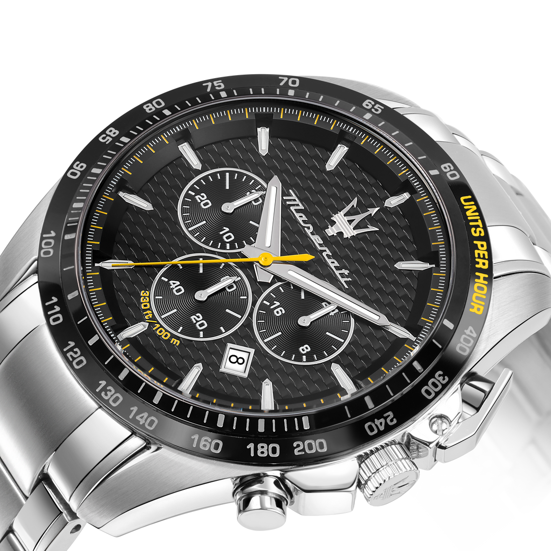 Maserati Traguardo Black Dial 45mm Chronograph-PEROZ Accessories