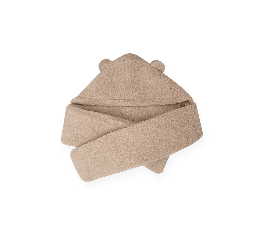 EVERAU® Hat Scarf and Gloves 3 In 1 Cute Bear Plush Hat-PEROZ Accessories