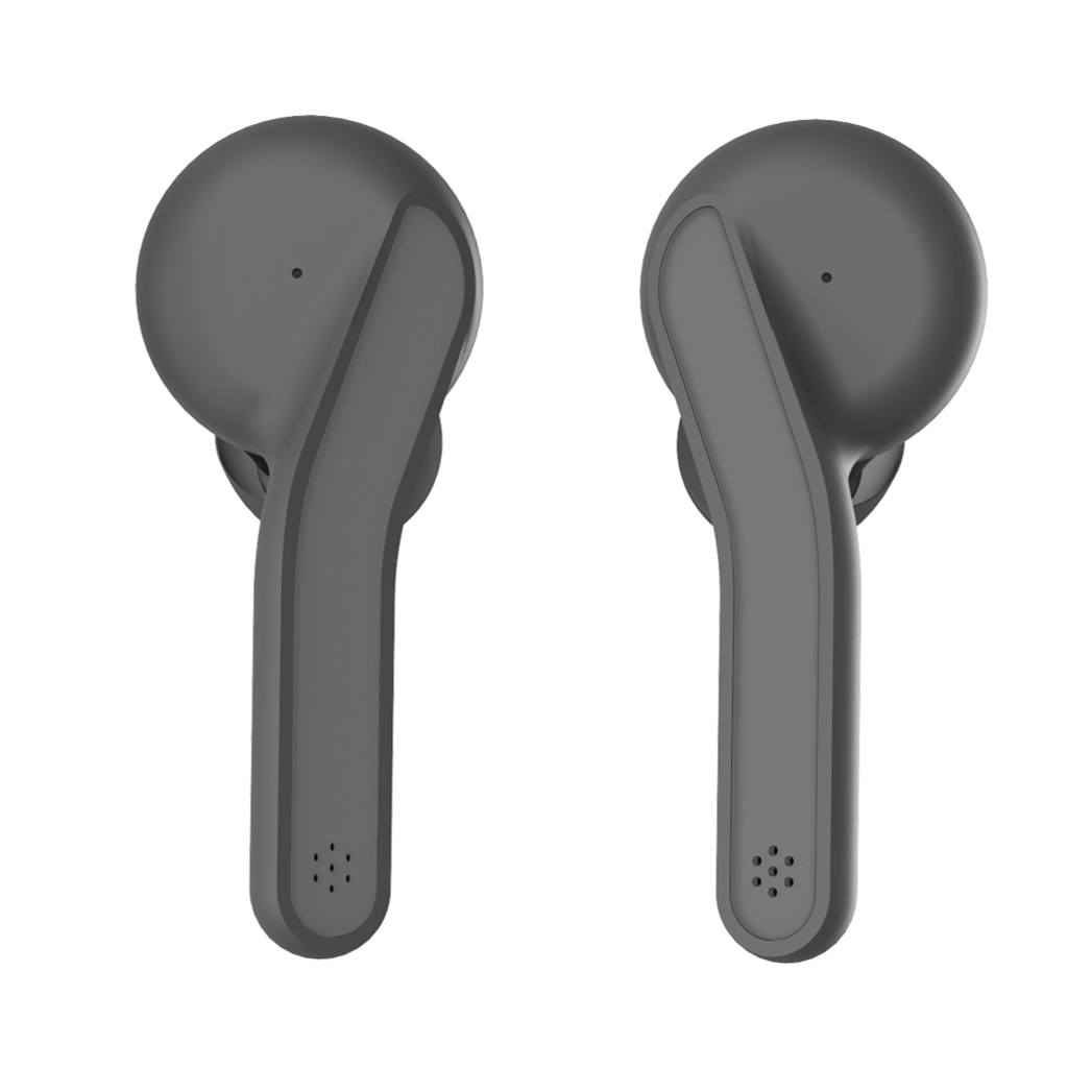 HYPHEN Wireless Earbuds Bluetooth Headphone Grey Color-Headphones-PEROZ Accessories